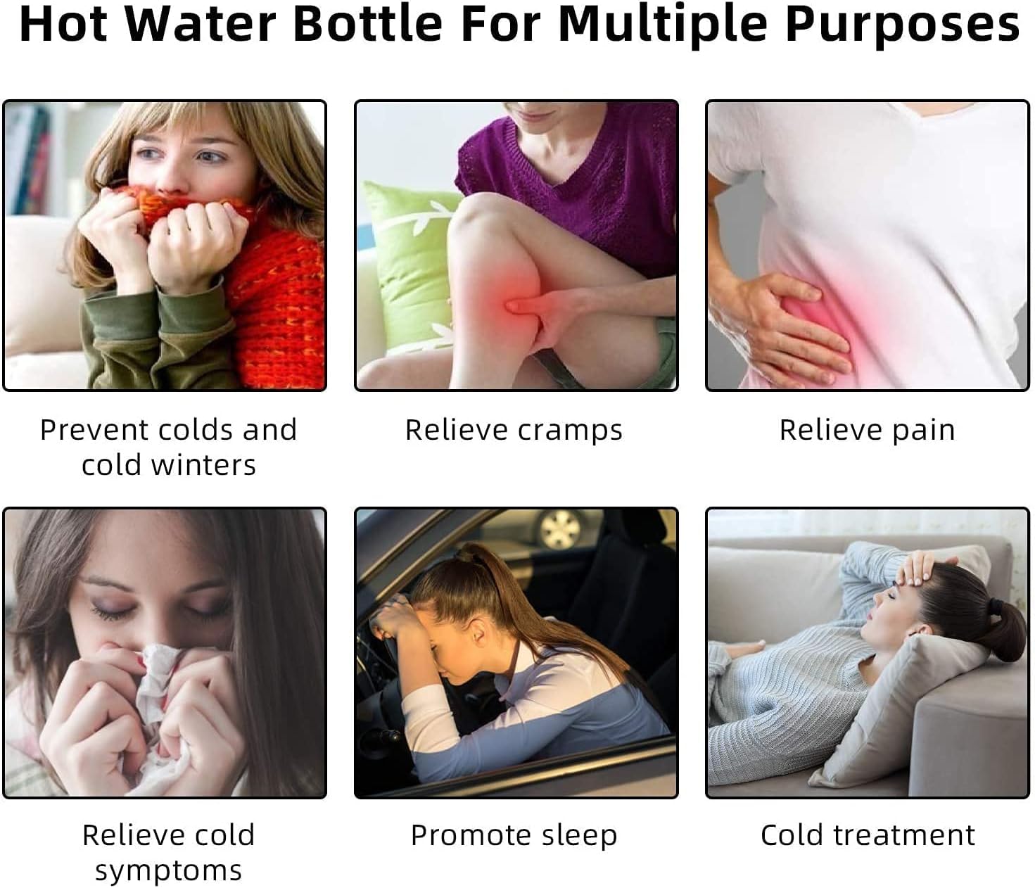 Cartoon Cute Hot Water Bag